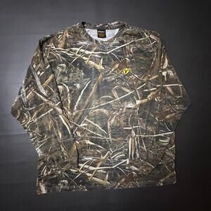 Scent Blocker T Shirt Mens 2XL Camo Outdoors Woodland Hunting Trekking Hike
